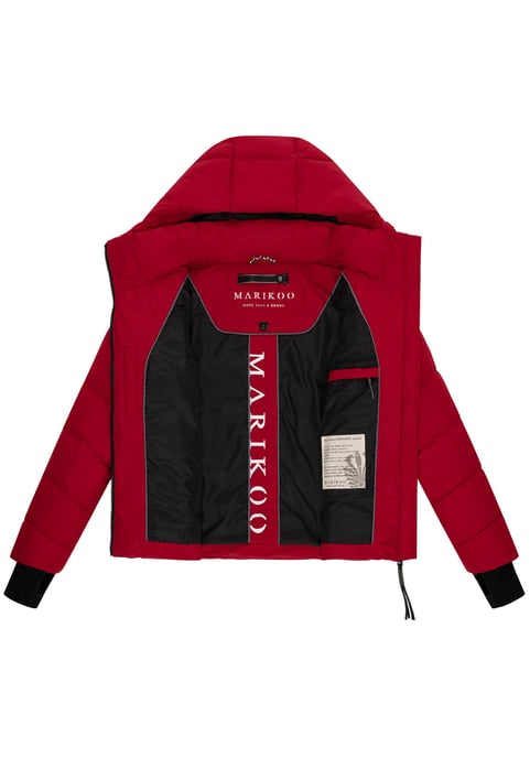 Chaqueta acolchada de mujer Marikoo Yukanii con capucha y ajuste femenino - Image 4