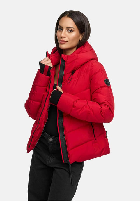 Chaqueta acolchada de mujer Marikoo Yukanii con capucha y ajuste femenino - Image 6
