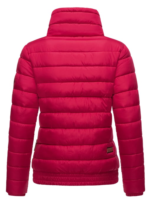 Chaqueta acolchada Marikoo Poisen para mujer con cuello alto y bolsillos de borreguito - Image 4