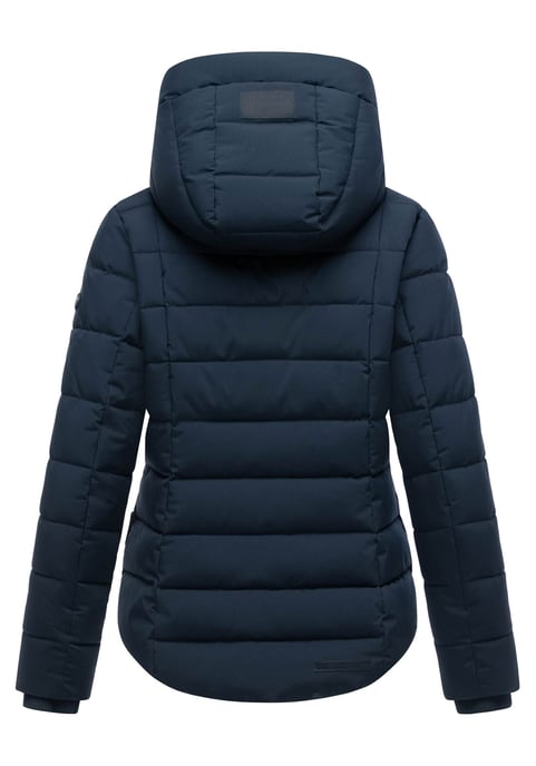 Chaqueta acolchada de invierno Marikoo Tayenaa para mujer con capucha y bolsillos forrados - Image 3