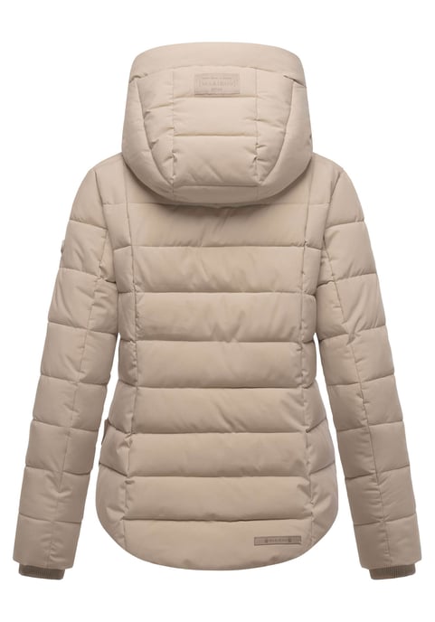 Chaqueta acolchada de invierno Marikoo Tayenaa para mujer con capucha y bolsillos forrados - Image 3