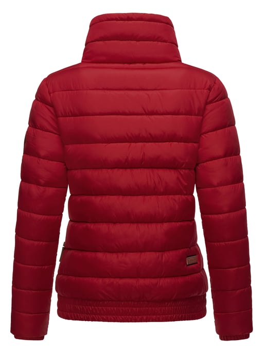 Chaqueta acolchada Marikoo Poisen para mujer con cuello alto y bolsillos de borreguito - Image 4