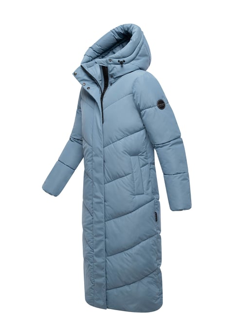 Abrigo acolchado de invierno Marikoo Ranjaa para mujer con capucha y detalles reflectantes - Image 2