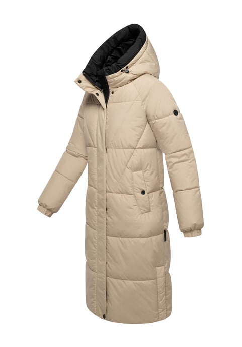 Abrigo acolchado de mujer Marikoo Yaskaa con capucha y forro polar - Image 3