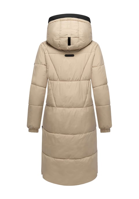 Abrigo acolchado de mujer Marikoo Yaskaa con capucha y forro polar - Image 4