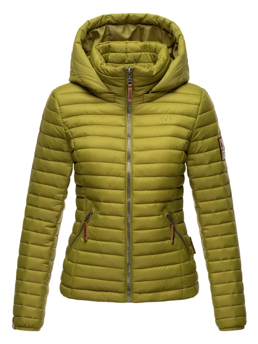 Marikoo chaqueta acolchada mujer – Löwenbaby ligera con capucha desmontable - Image 2