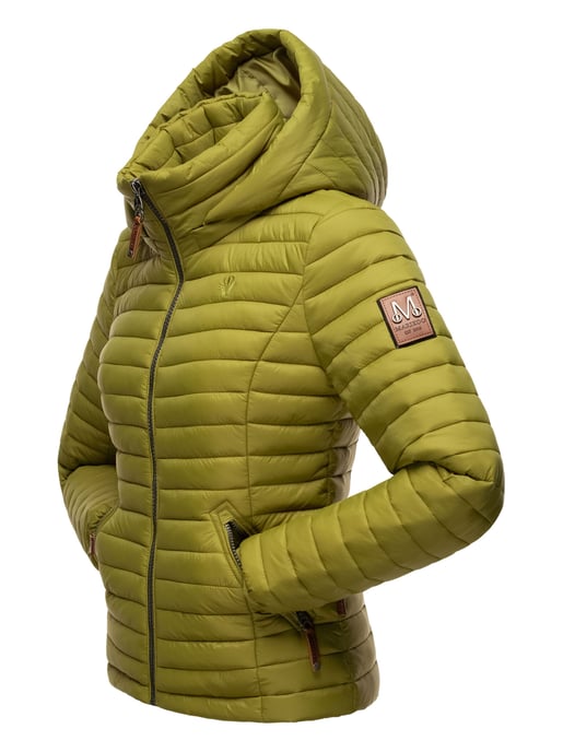 Marikoo chaqueta acolchada mujer – Löwenbaby ligera con capucha desmontable - Image 6