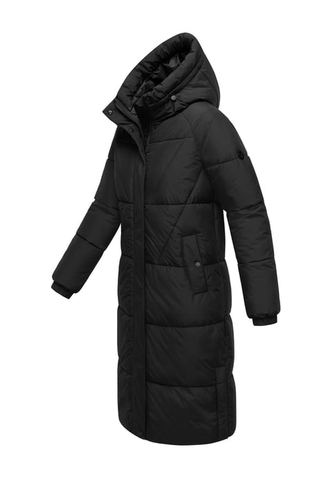 Abrigo acolchado de mujer Marikoo Yaskaa con capucha y forro polar - Image 3
