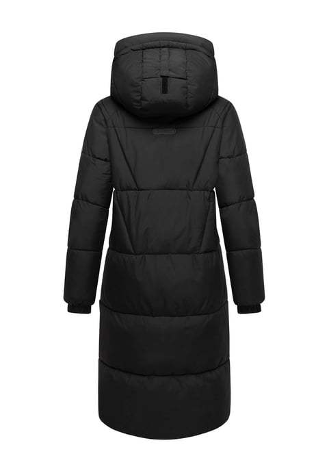 Abrigo acolchado de mujer Marikoo Yaskaa con capucha y forro polar - Image 4