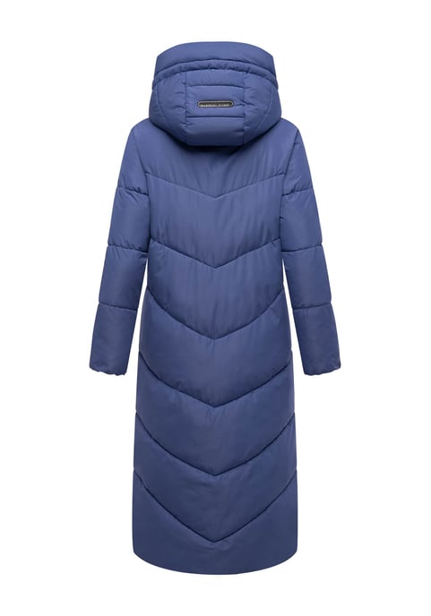 Abrigo acolchado de invierno Marikoo Ranjaa para mujer con capucha y detalles reflectantes - Image 3