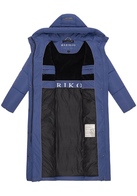 Abrigo acolchado de invierno Marikoo Ranjaa para mujer con capucha y detalles reflectantes - Image 4