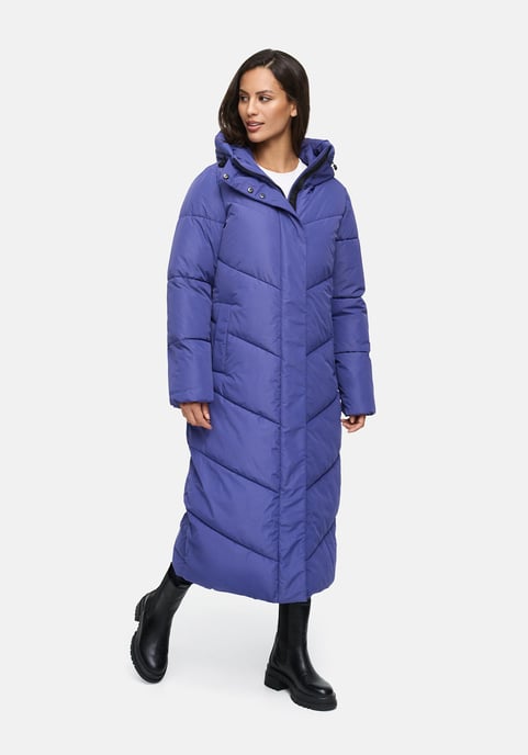 Abrigo acolchado de invierno Marikoo Ranjaa para mujer con capucha y detalles reflectantes - Image 5