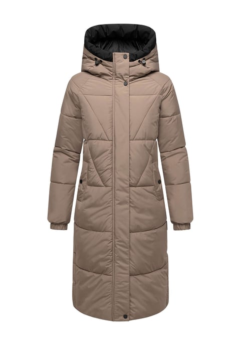 Abrigo acolchado de mujer Marikoo Yaskaa con capucha y forro polar - Image 2