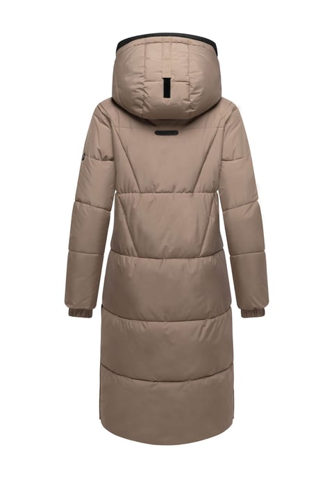 Abrigo acolchado de mujer Marikoo Yaskaa con capucha y forro polar - Image 4
