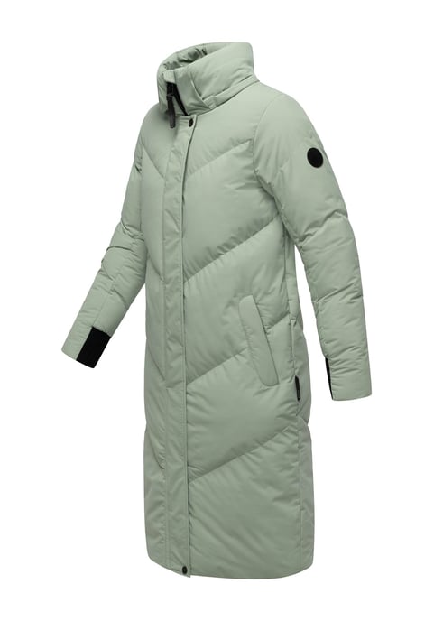 Abrigo acolchado de mujer Marikoo Teonaa con capucha desmontable y estilo elegante - Image 3