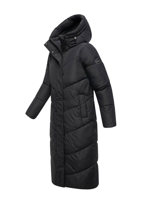 Abrigo acolchado de invierno Marikoo Ranjaa para mujer con capucha y detalles reflectantes - Image 2