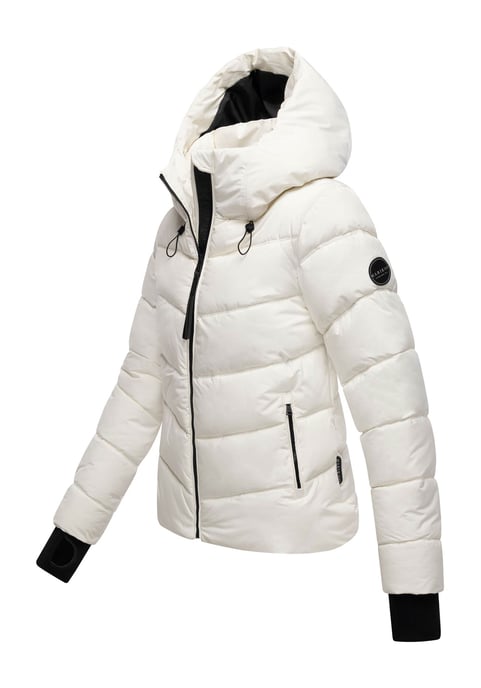 Chaqueta acolchada de mujer Marikoo Yukanii con capucha y ajuste femenino - Image 2