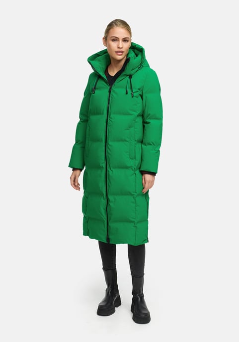 Abrigo acolchado de invierno Marikoo Tikoraa para mujer con capucha desmontable - Image 6