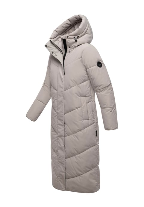 Abrigo acolchado de invierno Marikoo Ranjaa para mujer con capucha y detalles reflectantes - Image 2
