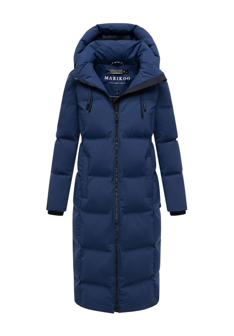 Abrigo acolchado de invierno Marikoo Tikoraa para mujer con capucha desmontable - Image 1