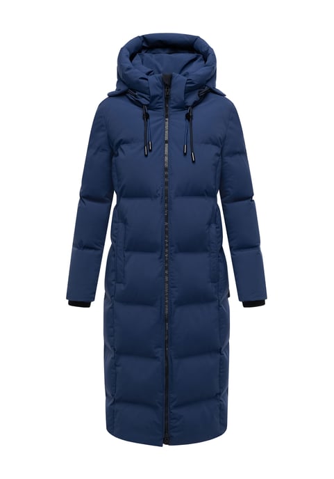 Abrigo acolchado de invierno Marikoo Tikoraa para mujer con capucha desmontable - Image 2