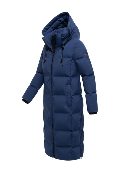 Abrigo acolchado de invierno Marikoo Tikoraa para mujer con capucha desmontable - Image 3
