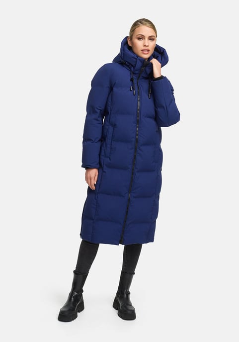 Abrigo acolchado de invierno Marikoo Tikoraa para mujer con capucha desmontable - Image 5