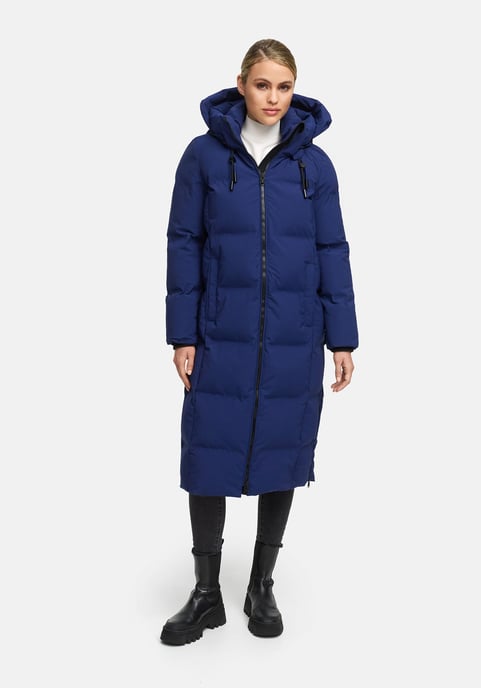Abrigo acolchado de invierno Marikoo Tikoraa para mujer con capucha desmontable - Image 6