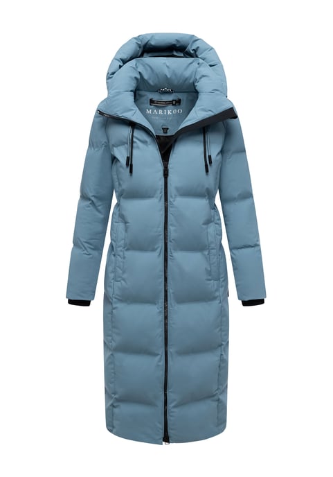 Abrigo acolchado de invierno Marikoo Tikoraa para mujer con capucha desmontable - Image 1