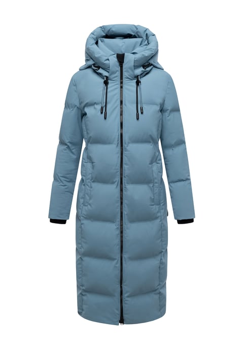 Abrigo acolchado de invierno Marikoo Tikoraa para mujer con capucha desmontable - Image 2
