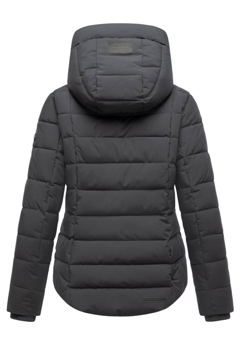 Chaqueta acolchada de invierno Marikoo Tayenaa para mujer con capucha y bolsillos forrados - Image 3