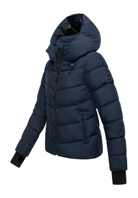 Chaqueta acolchada de mujer Marikoo Yukanii con capucha y ajuste femenino - Image 2