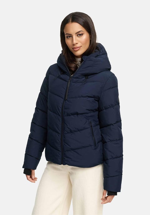 Chaqueta acolchada de mujer Marikoo Yukanii con capucha y ajuste femenino - Image 5