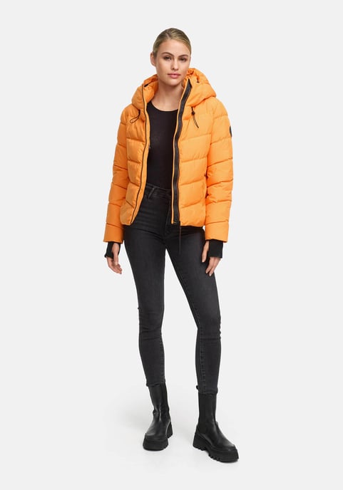 Chaqueta acolchada de mujer Marikoo Yukanii con capucha y ajuste femenino - Image 6