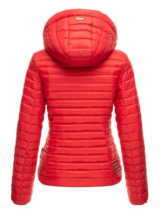 Marikoo chaqueta acolchada mujer – Löwenbaby ligera con capucha desmontable - Image 4