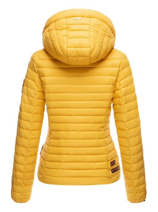 Marikoo chaqueta acolchada mujer – Löwenbaby ligera con capucha desmontable - Image 4