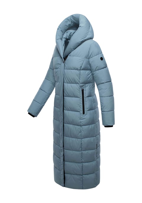 Abrigo acolchado Marikoo Pakoraa para mujer con cuello de peluche desmontable - Image 3