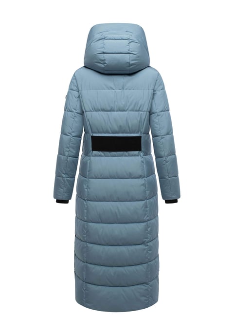 Abrigo acolchado Marikoo Pakoraa para mujer con cuello de peluche desmontable - Image 4