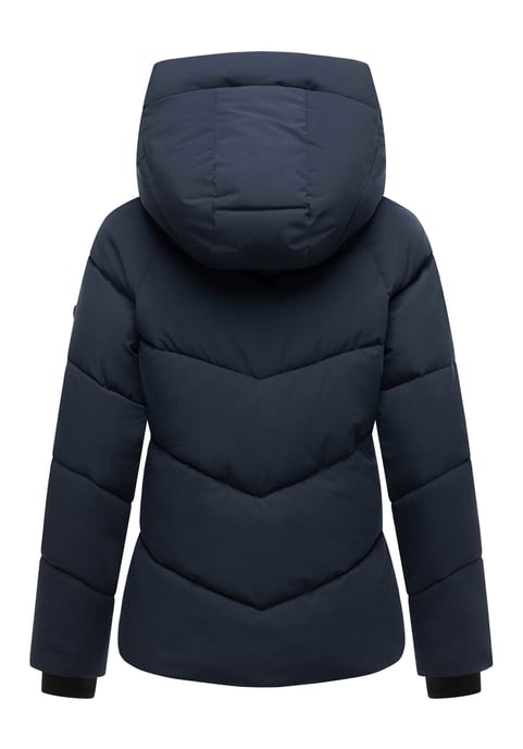 Chaqueta acolchada de invierno Marikoo Kwamee para mujer con capucha y cremallera bidireccional - Image 3