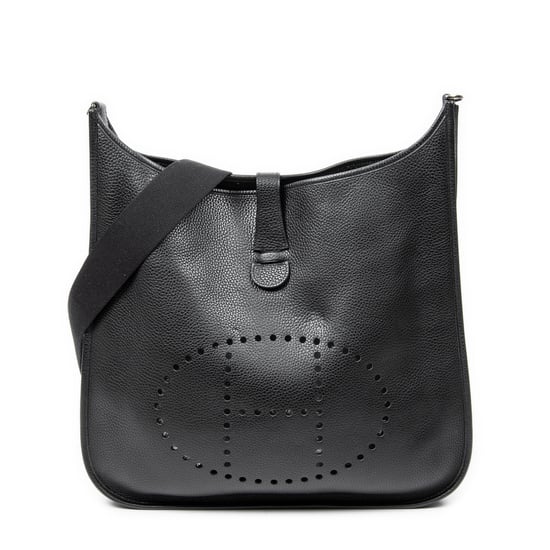 Hermès Evelyne II TGM en Negro Piel de becerro - Image 1