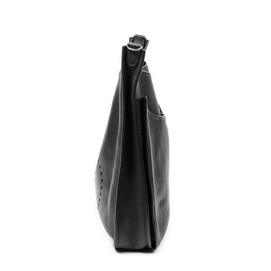 Hermès Evelyne II TGM en Negro Piel de becerro - Image 3