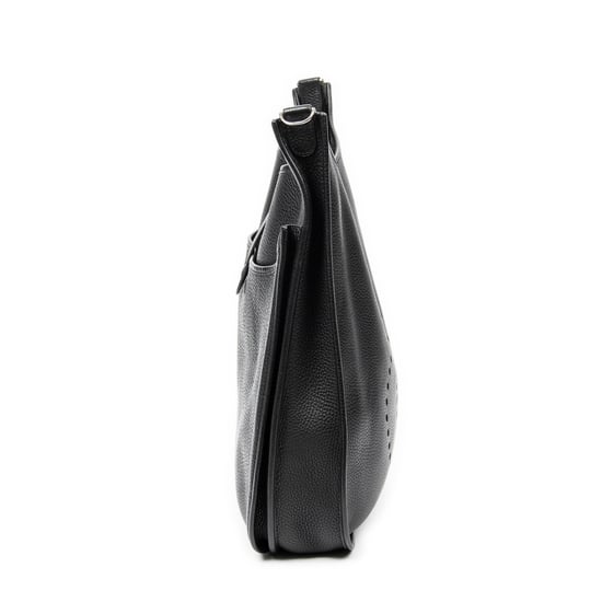 Hermès Evelyne II TGM en Negro Piel de becerro - Image 4