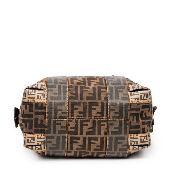 Fendi B Mix Boston en Marrón Lienzo - Image 6