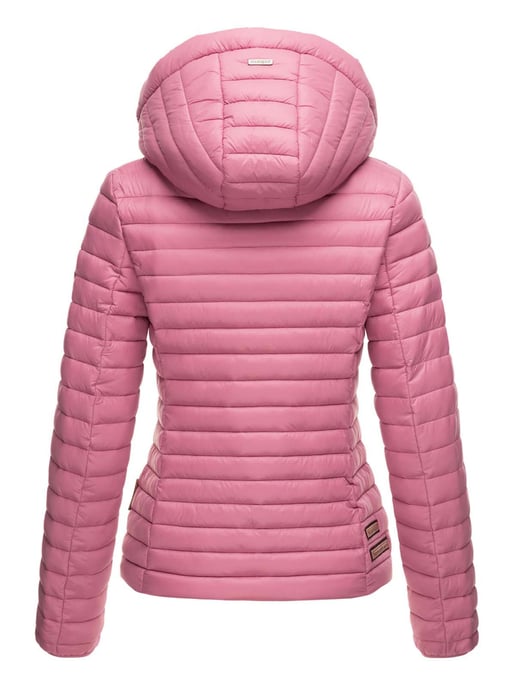 Marikoo chaqueta acolchada mujer – Löwenbaby ligera con capucha desmontable - Image 4
