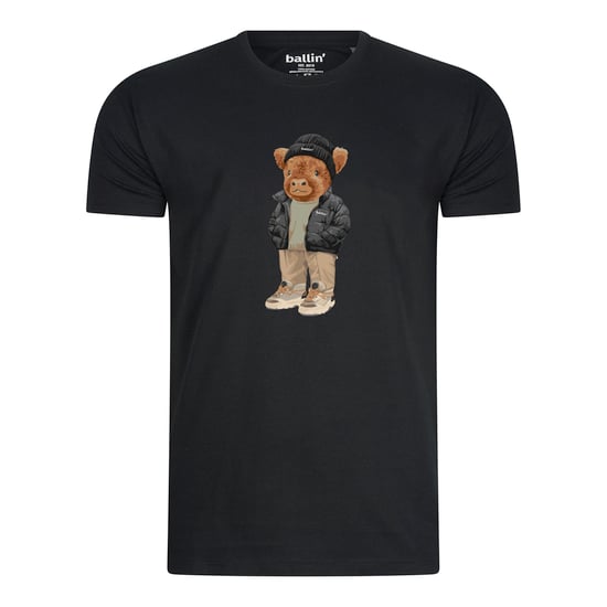 Ballin Est. 2013 Tee SS Cool Cow Tee Negro - Image 1