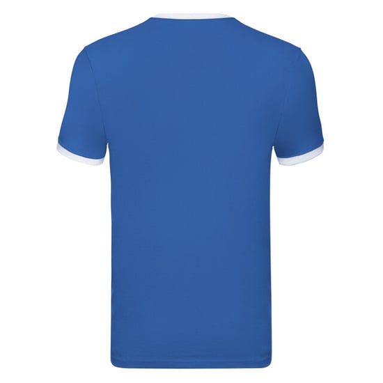 Fruit of the Loom Mens Ringer 160 T-Shirt (Royal Blue/White) - Image 2