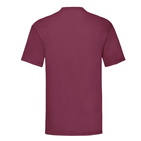 Fruit of the Loom Unisex Adult Valueweight T-Shirt (Burgundy) - Image 2
