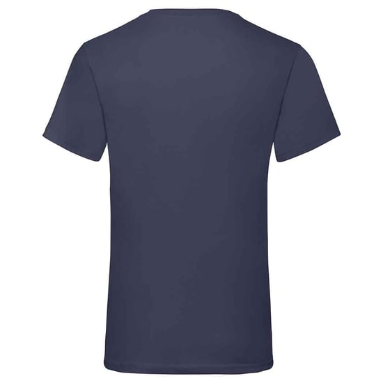 Fruit of the Loom Unisex Adult Valueweight V Neck T-Shirt (Deep Navy) - Image 2