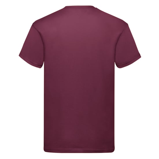 Fruit of the Loom Unisex Adult Original Cotton T-Shirt (Burgundy) - Image 2