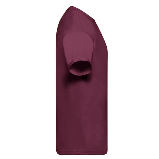 Fruit of the Loom Unisex Adult Original Cotton T-Shirt (Burgundy) - Image 3